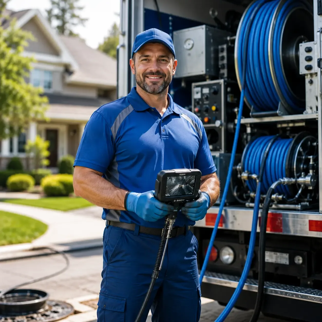 Local outdoor drain cleaning specialists in Bladensburg, MD